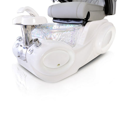 Regis Annulus Glass Sink w/ Installation – White