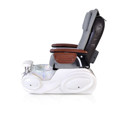 Regis Annulus Glass Sink w/ Installation – White