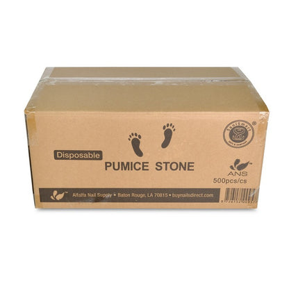 ANS Disposable Mini Pumice Stone White 500ct