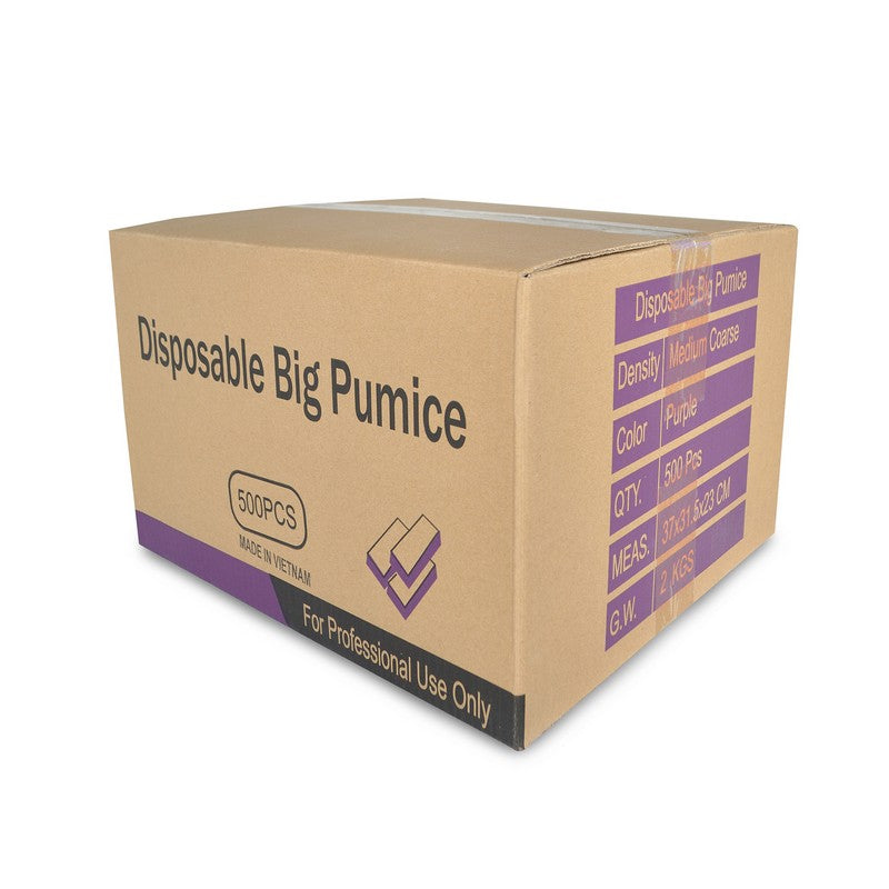 Disposable Pumice Stone Purple 500ct (coarse)