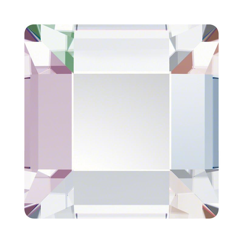 Swarovski - 2400 Square Flat Back - Crystal 4mm (36ct)