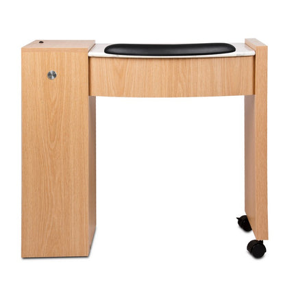 Classic Space Saver Nail Table - Oak