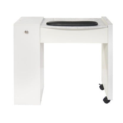 Classic Space Saver Nail Table - White