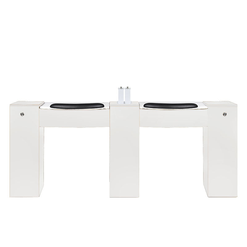 Classic IMC Sani-smart Double Nail Table - White