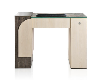 Ion Single Nail Table - Nancy Elm & Gorgeous Wenge