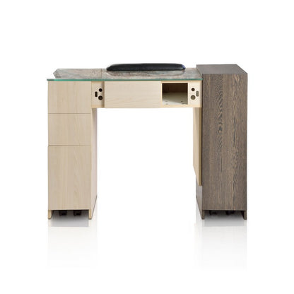 Ion Single Nail Table - Nancy Elm & Gorgeous Wenge