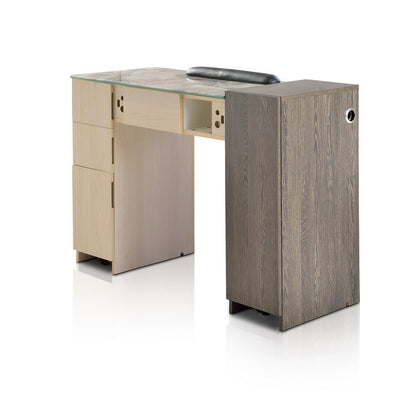 Ion Single Nail Table - Nancy Elm & Gorgeous Wenge