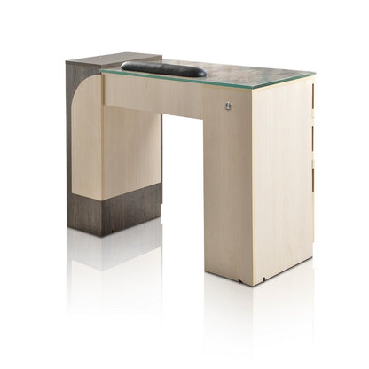 Ion Single Nail Table - Nancy Elm & Gorgeous Wenge
