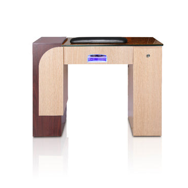 Ion Single Nail Table - Natural Oak