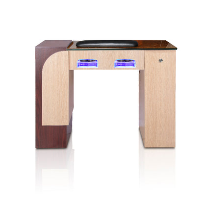 Ion Single Nail Table - Natural Oak