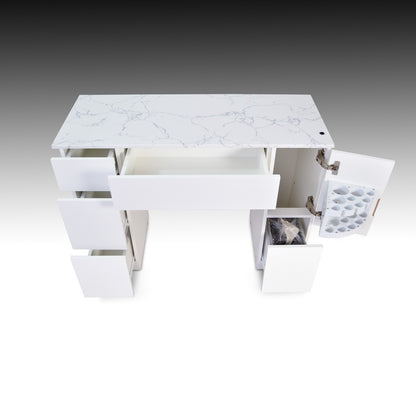 Luxus Table - Brushed Silver-6