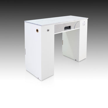 Luxus LED Table - Brushed Silver