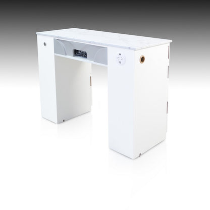 Luxus LED Table - Brushed Silver