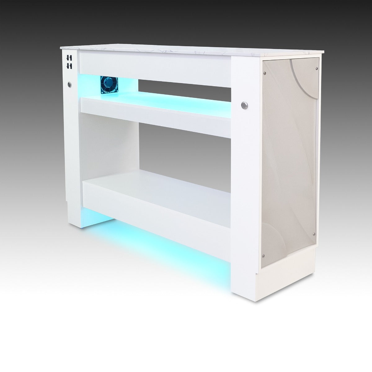 Luxus Quick Dry Table - Brushed Silver