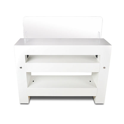 Dual QDry Table Acrylic Protective Screen