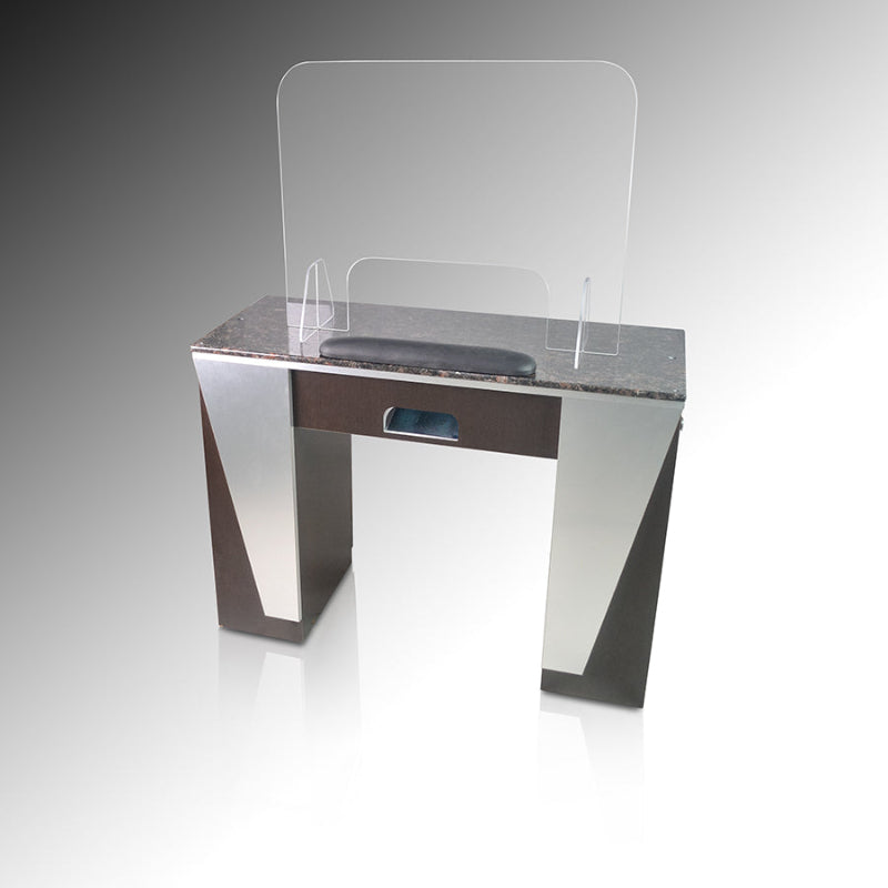 Table Acylic Protective Screen - 30 in