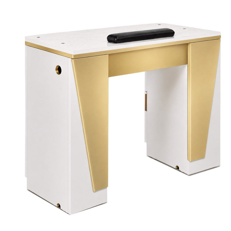 Voltron Nail Table - Brushed Gold