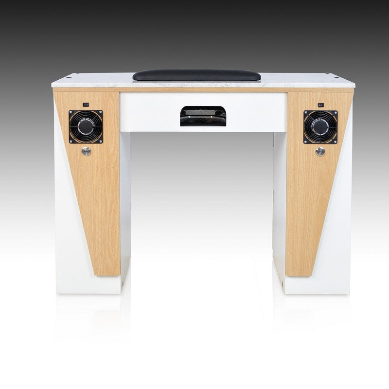 Voltron Nail Table - New Age Oak