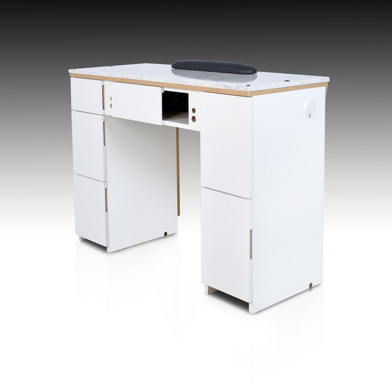 Voltron Nail Table - New Age Oak