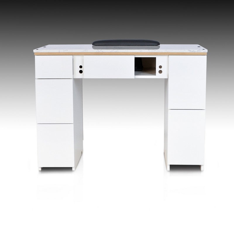 Voltron Nail Table - New Age Oak