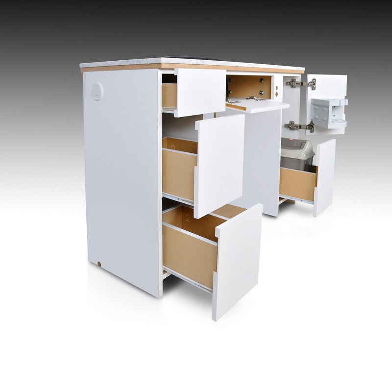 Voltron Nail Table - New Age Oak