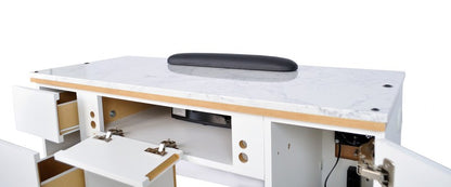 Voltron Nail Table - New Age Oak