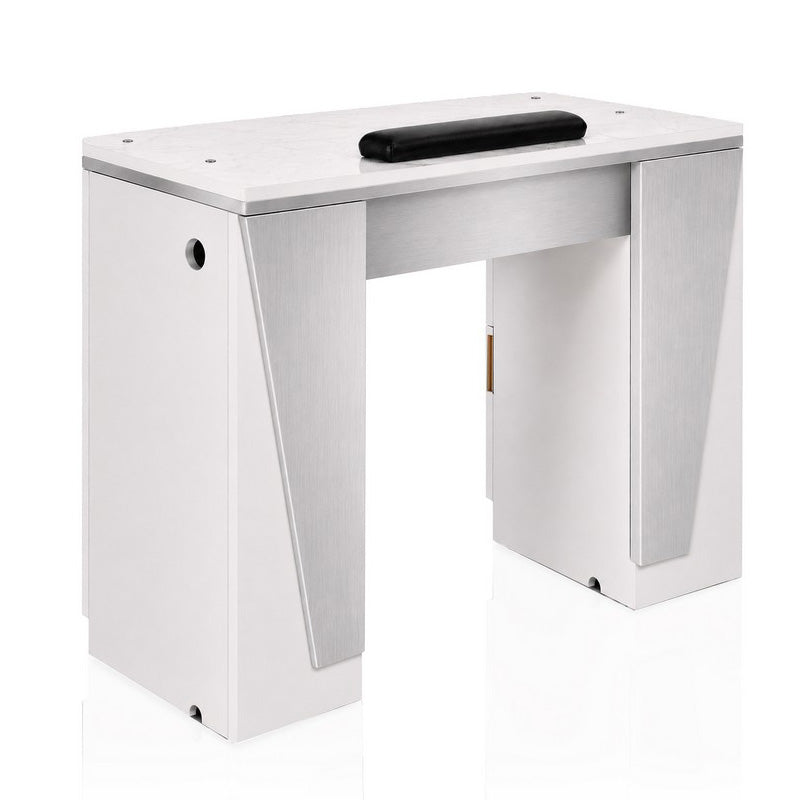 Voltron Nail Table - Brushed Silver