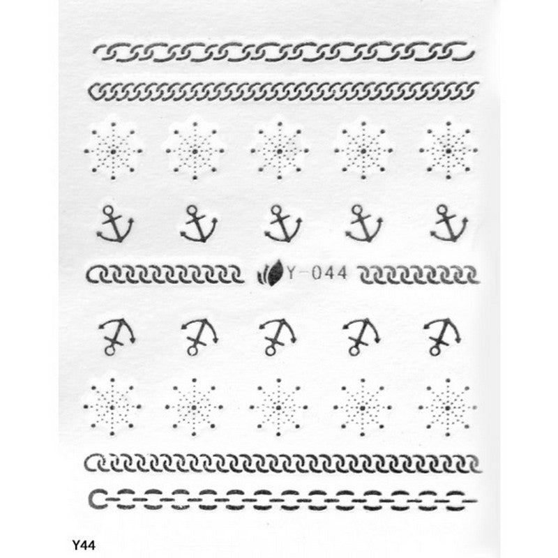 ANS Nail Tattoo- Y044-Gold