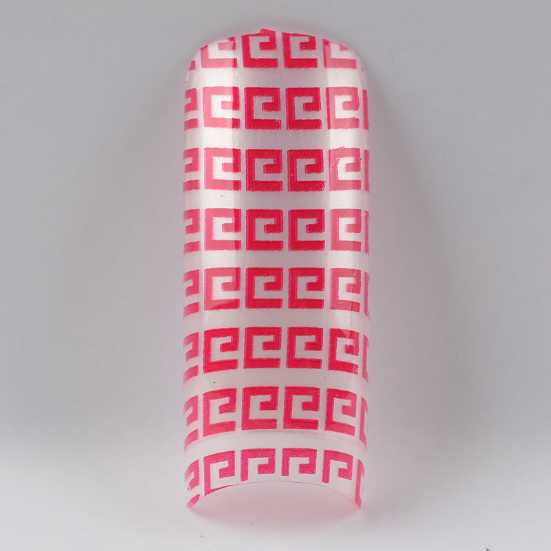 Beyond Design Tip - Pink & White Design YD2-22 (70 pcs)