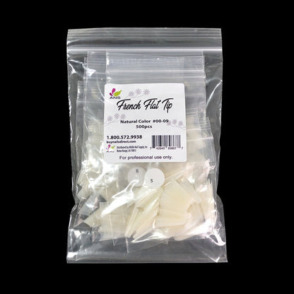 ANS French Flat - Natural - #00 - 09 - 500pcs