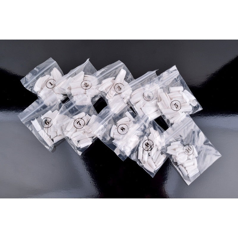 ANS French Slim Tip - White - #01-10 - 500pcs