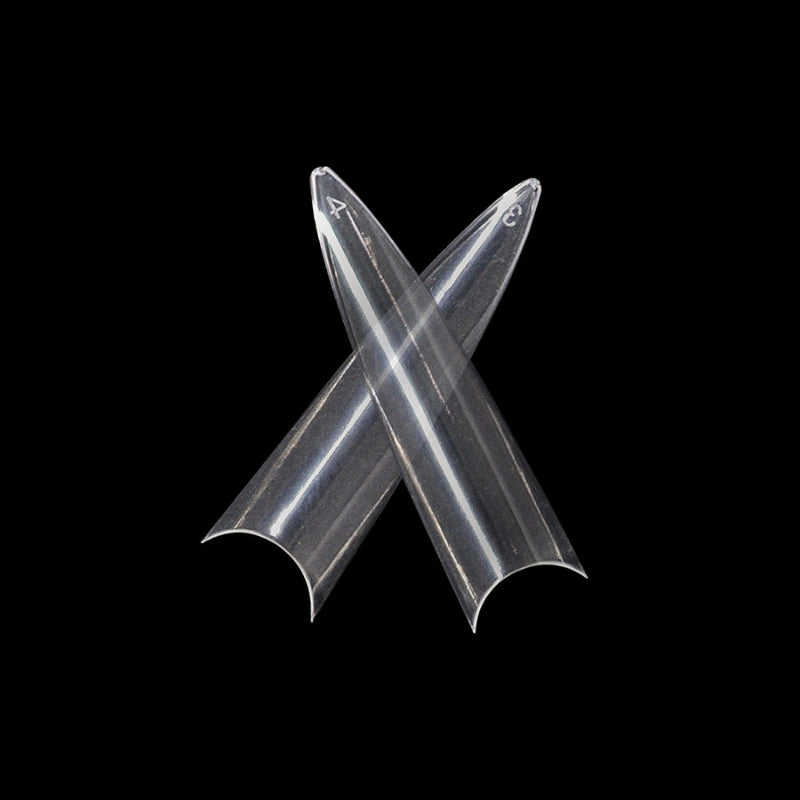 ANS French Stiletto - Clear - #00 - 09 - 500pcs