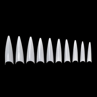 ANS French Stiletto - Natural - #00 - 09 - 500pcs