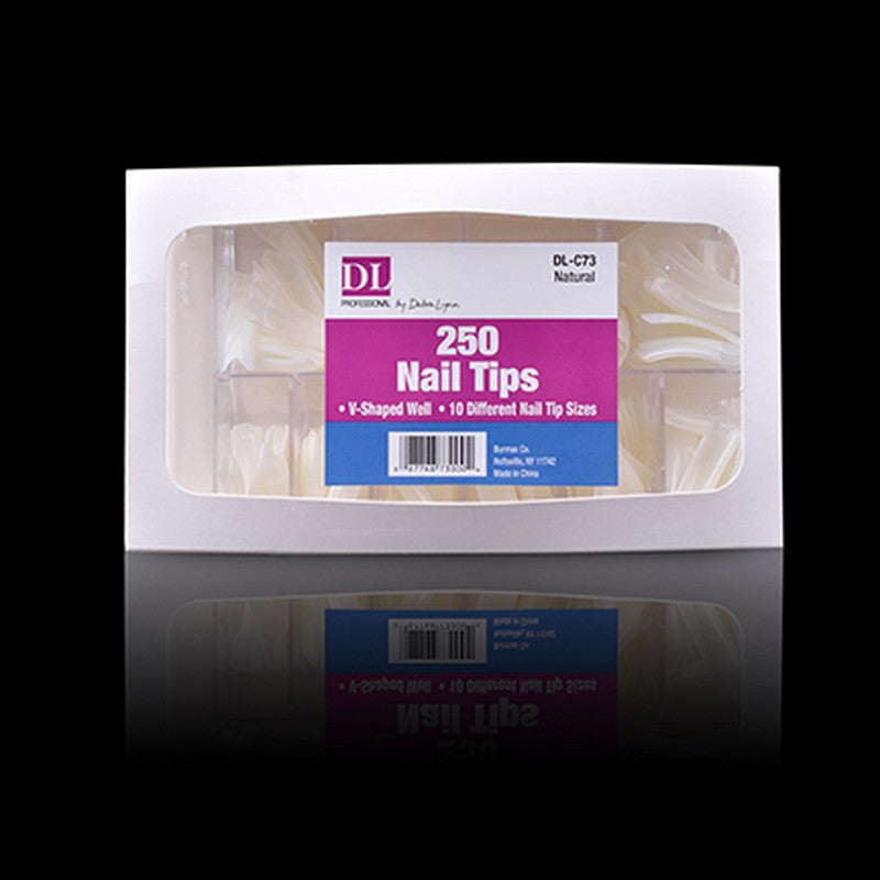 DL Pro - Natural Nail Tip Kit - 250pcs