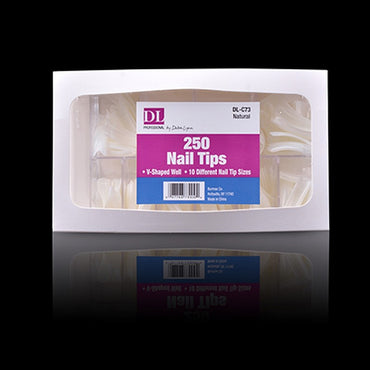 DL Pro - Natural Nail Tip Kit - 250pcs