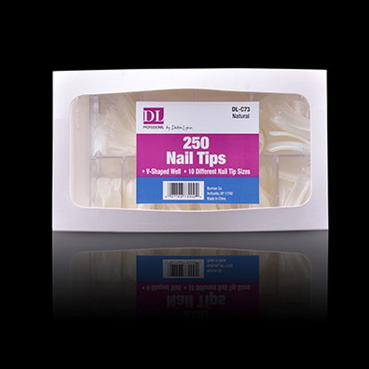 DL Pro - Natural Nail Tip Kit - 250pcs
