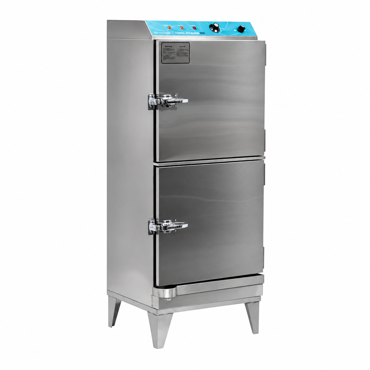 Stainless Steel Towel Steamer 2 Doors - 360 Towels