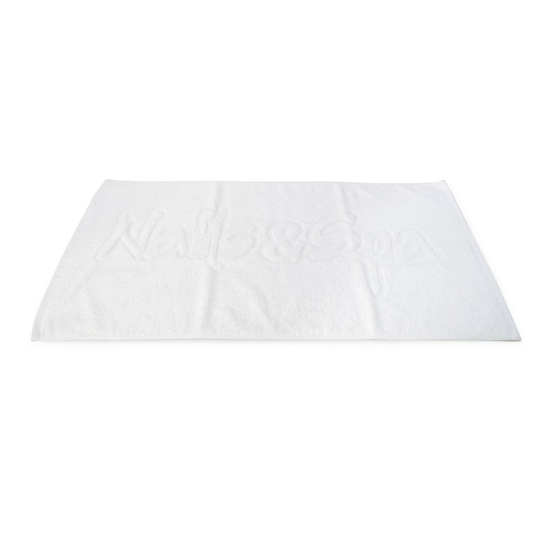 ANS Towel Thick White w/ Nail & Spa logo