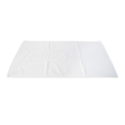 ANS Towel Thick White w/ Nail & Spa logo