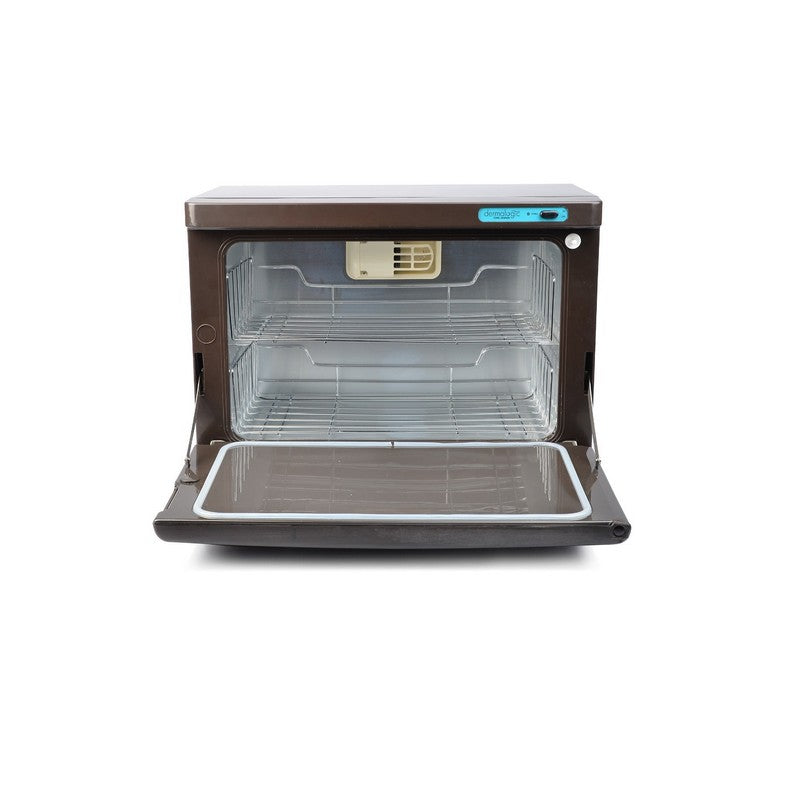 Dermalogic Wood Grain Towel Warmer w/UV Light Sterilizer 20L