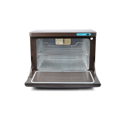 Dermalogic Wood Grain Towel Warmer w/UV Light Sterilizer 20L