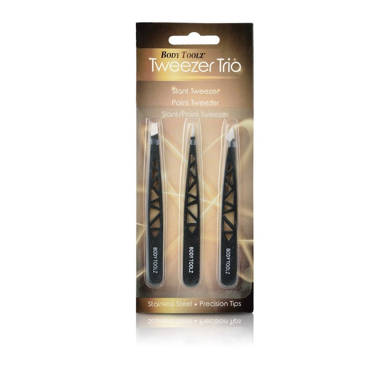 Body Toolz Trio Tweezer - Slant, Point & Slant/Point