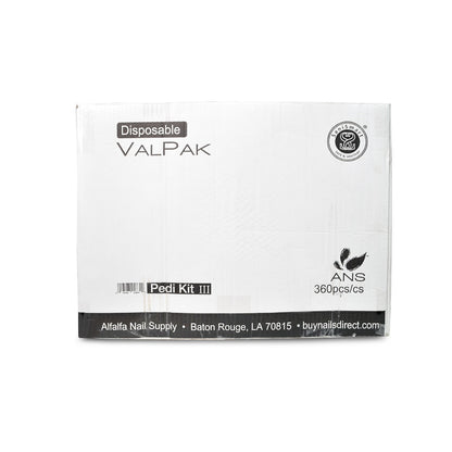 Valpak Pedi Kit III (360/bx)