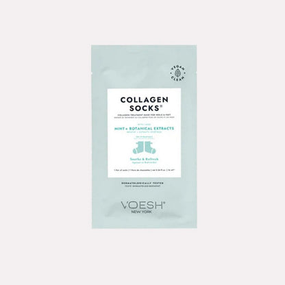 Voesh Collagen Socks w/Argan Oil + Floral Extract 1pr