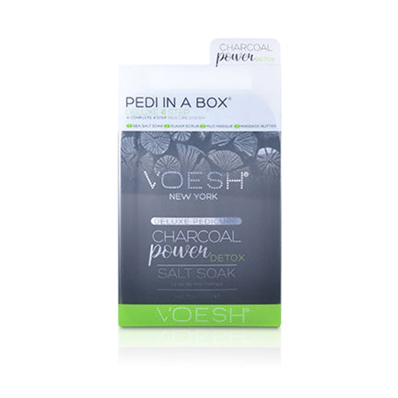 Voesh 4-in-1 Deluxe Pedicure - Charcoal Power Detox