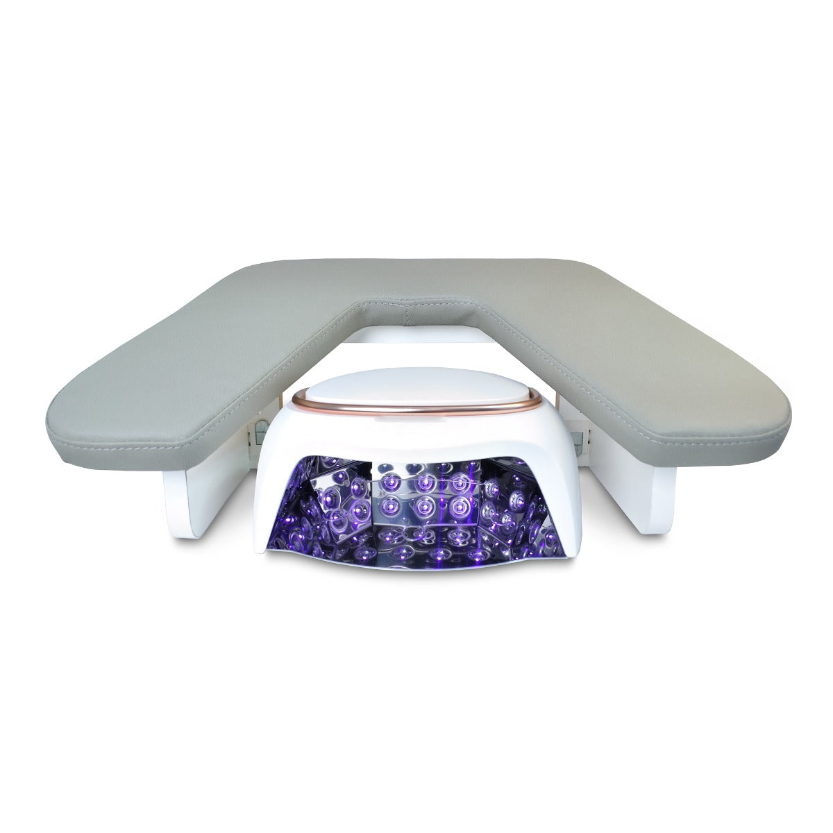 U-Shaped Armrest - Light Grey