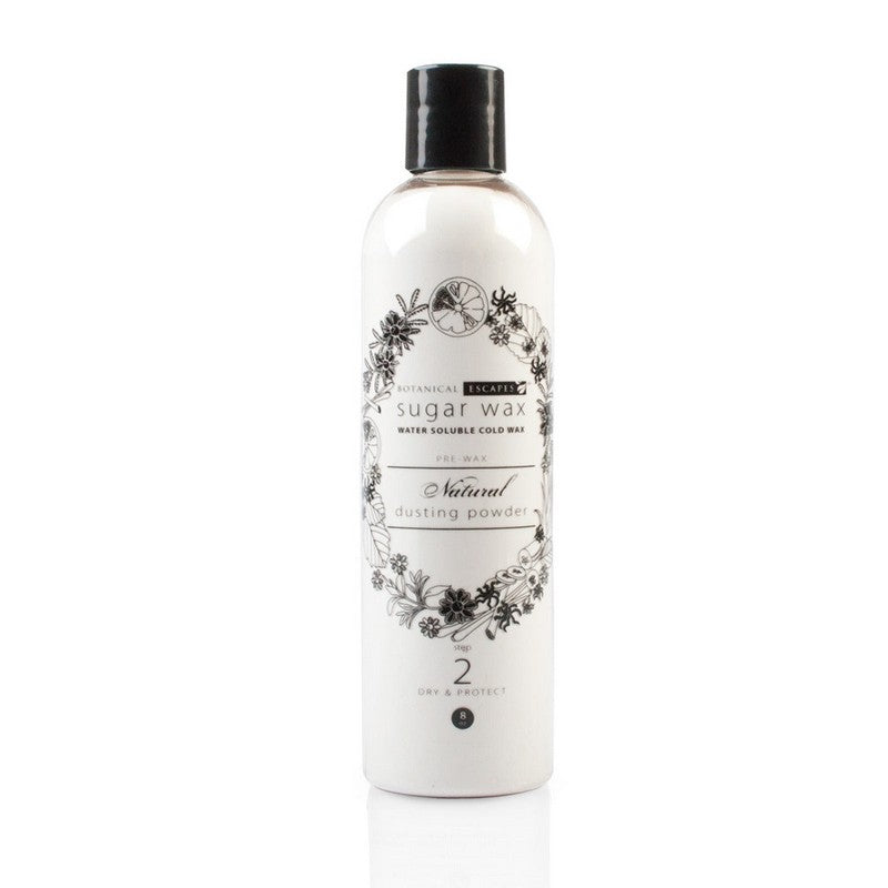 Botanical Escapes Natural Dusting Powder 8 oz - Step 2