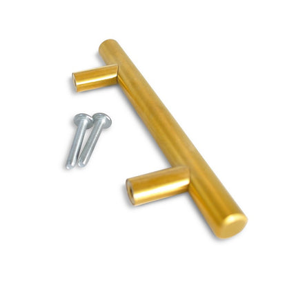 Brushed Gold Pull C/C 3"