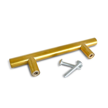 Brushed Gold Pull C/C 3"