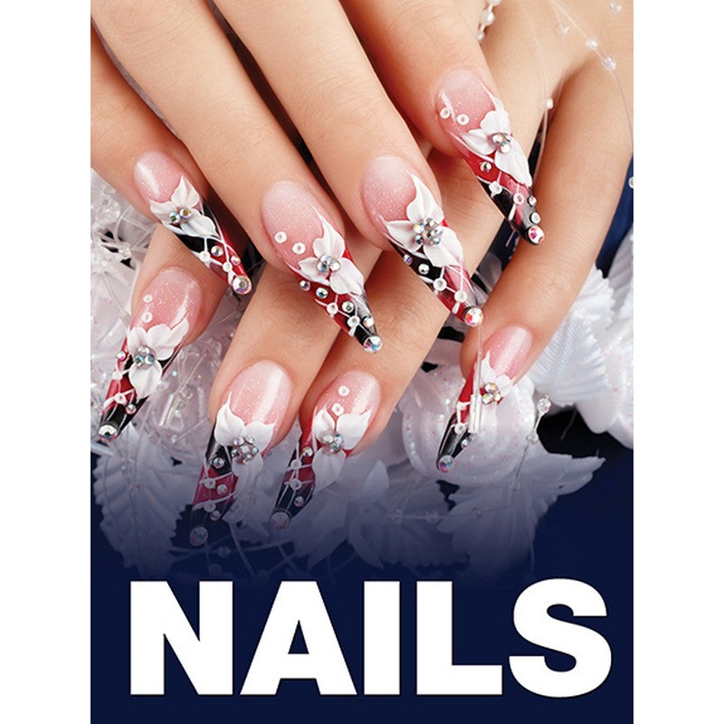 Holographic Window Decal - Nails - H-5 B
